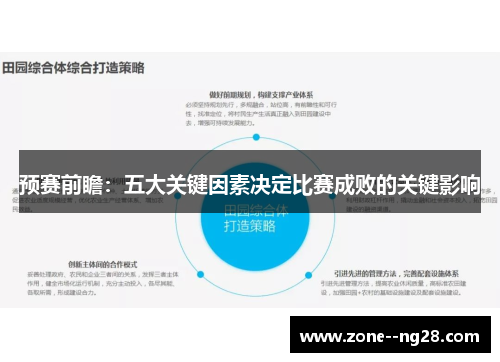 预赛前瞻：五大关键因素决定比赛成败的关键影响